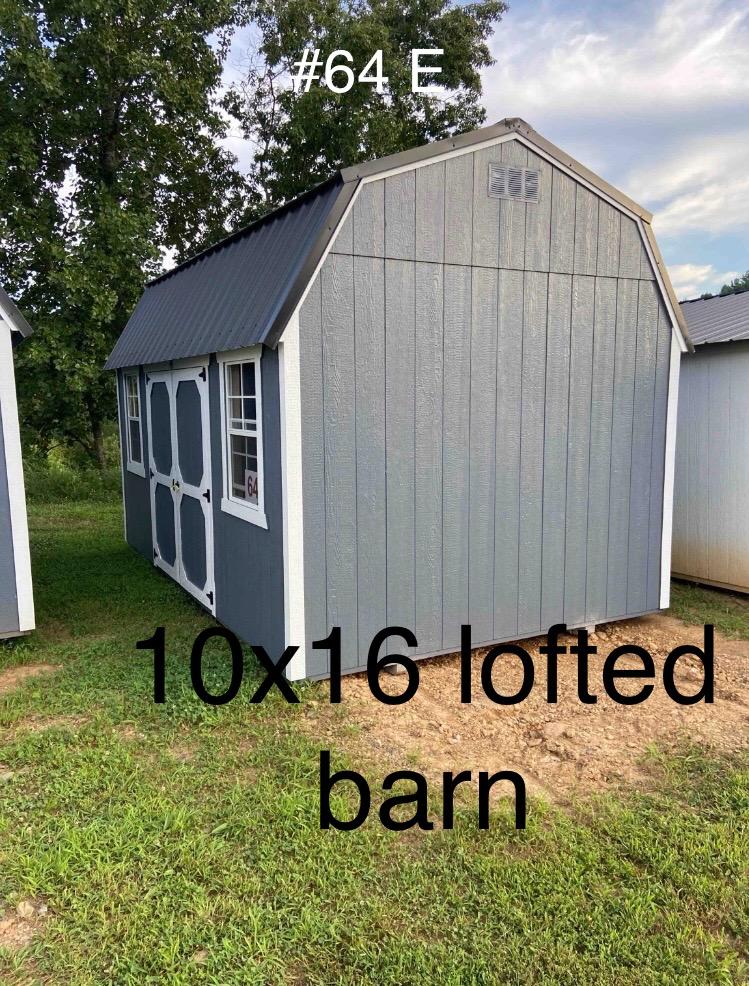 10×16 Lofted Barn – GIBRALTER – #64E-rt